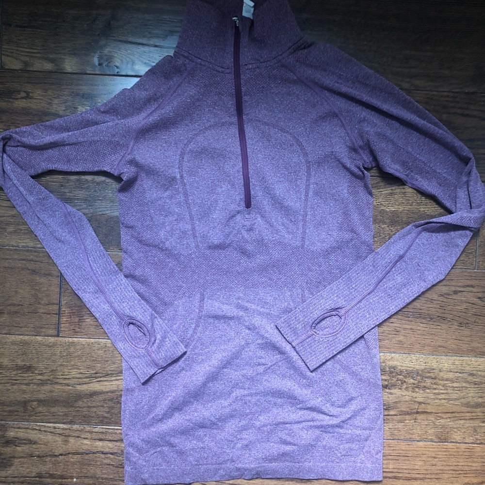 Lululemon pull over top with zipper